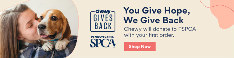 Support PSPCA through your Chewy Purchases